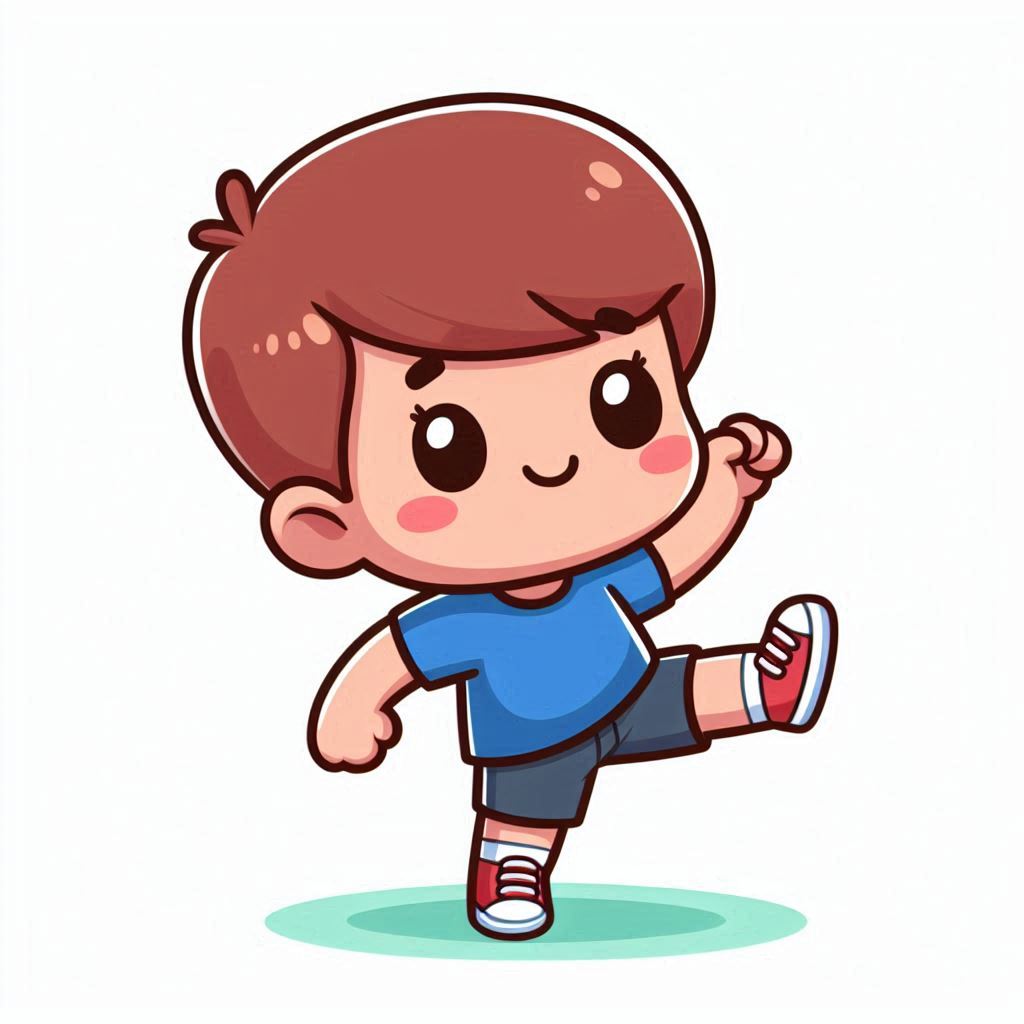 Standing on one leg